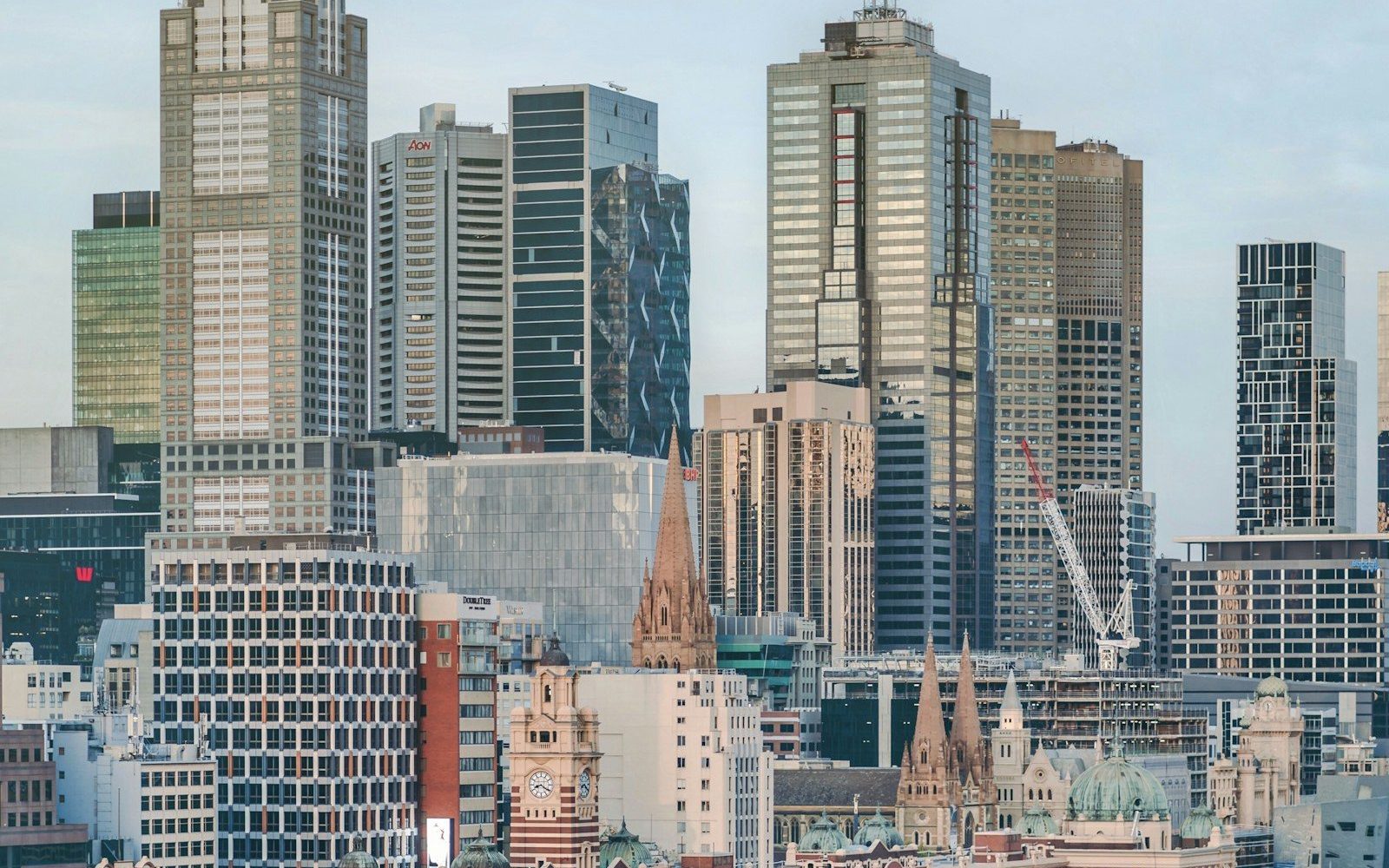 Melbourne CBD skyline